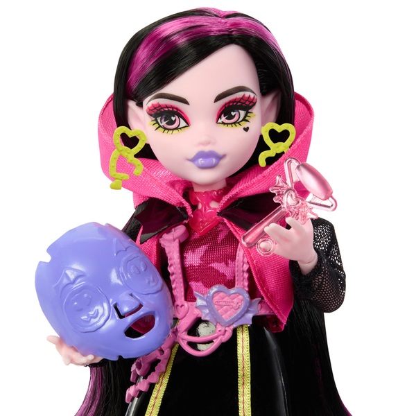 Monster High Skulltimate Secrets Neon Frights Draculaura Doll Fashion ...