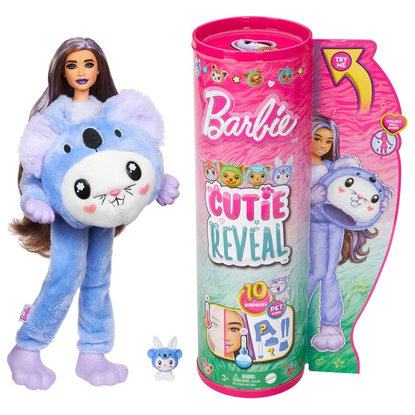Barbie - Poupée Cutie Reveal Lapin Koala