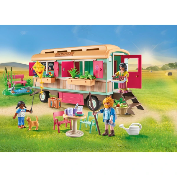 PLAYMOBIL Country 71441 Hangulatos lakókocsi kávézó – 2. kép