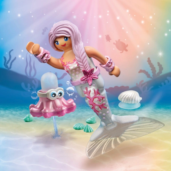 PLAYMOBIL Special Plus 71477 Sellő lövellő polippal – 2. kép