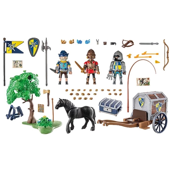 PLAYMOBIL Novelmore 71484 Szállítókocsi rablása – 3. kép
