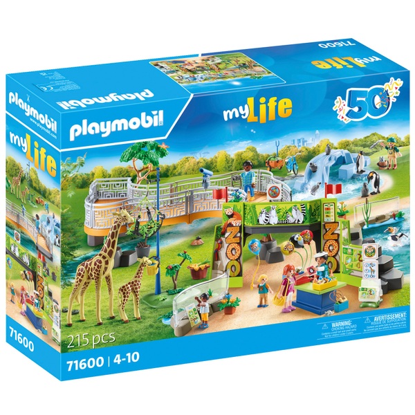 Playmobil 71600 MyLife Great Adventure Large City Zoo Smyths Toys UK