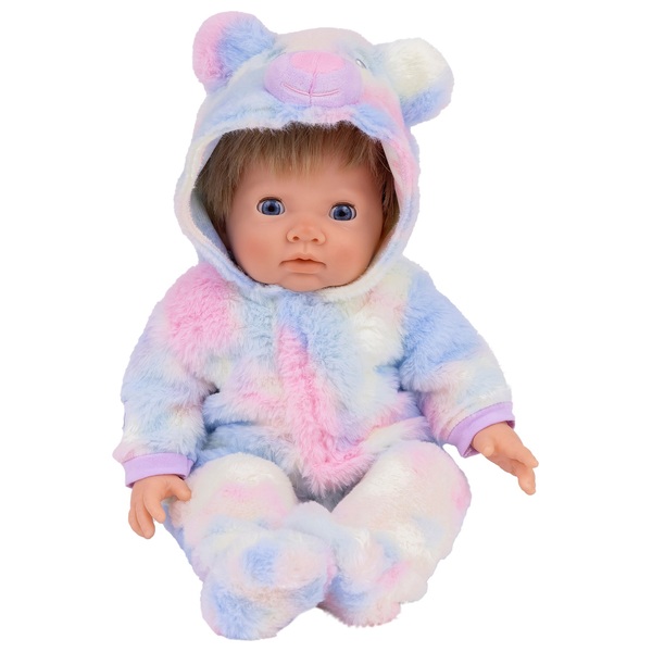 Tiny Treasures Rainbow Teddy All In One Outfit Smyths Toys UK