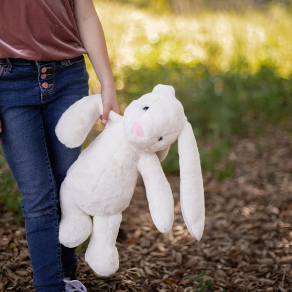 World's Softest Plush 50cm Noah the Cream Bunny | Smyths Toys UK