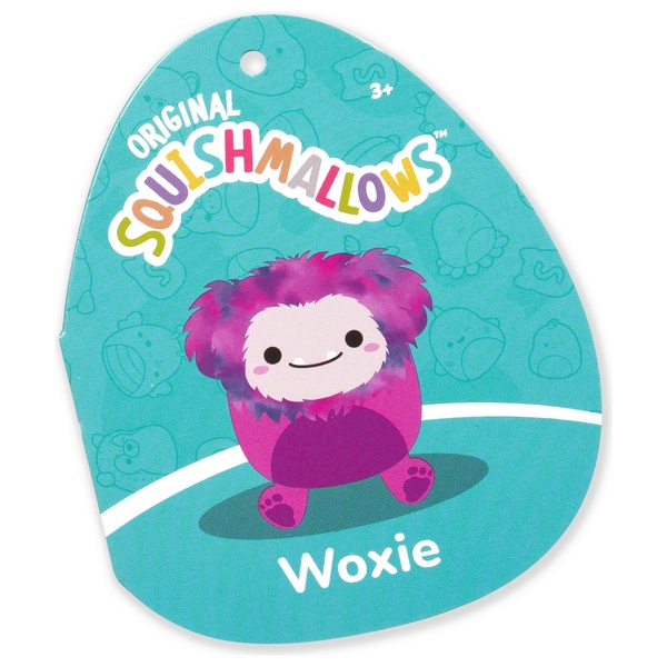 Original Squishmallows 30cm Woxie the Magenta Bigfoot Soft Toy | Smyths ...