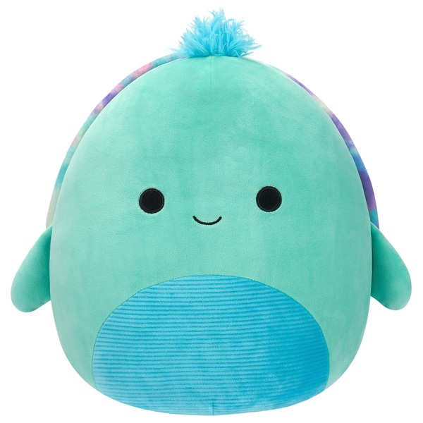 Original Squishmallows 40cm Cascade the Teal Turtle Soft Toy | Smyths ...
