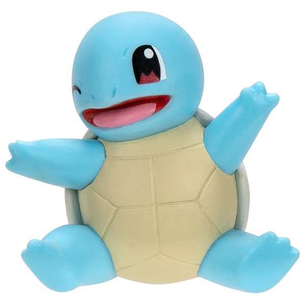 Pokémon First Partner Battle Figure 2 Pack (Squirtle & Pikachu ...