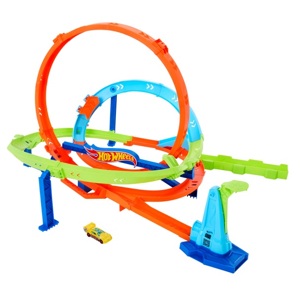 Hot wheels cyclone store track set