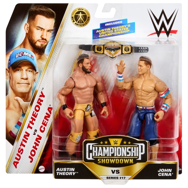 WWE Championship Showdown John Cena vs Austin Theory 2 Pack | Smyths ...