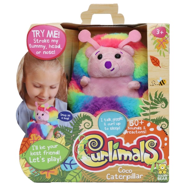 Curlimals Coco the Caterpillar | Smyths Toys UK