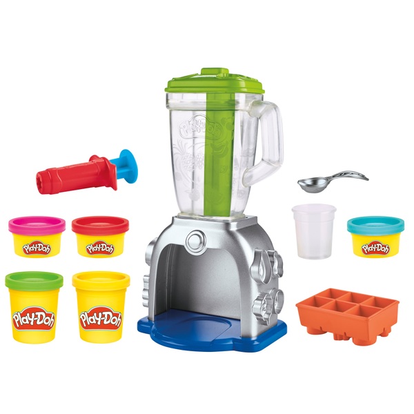 Play-Doh Kitchen Creations Swirlin' Smoothies Blender Playset | Smyths ...