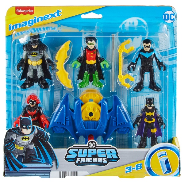 Imaginext DC Super Friends Batman s Bat Family Figure 5 Pack