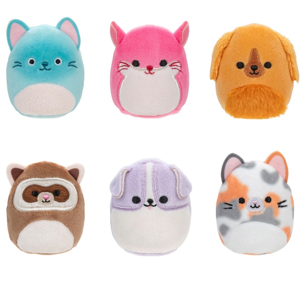 Squishville by Original Squishmallows Perfect Pals Squad 6 Pack ...