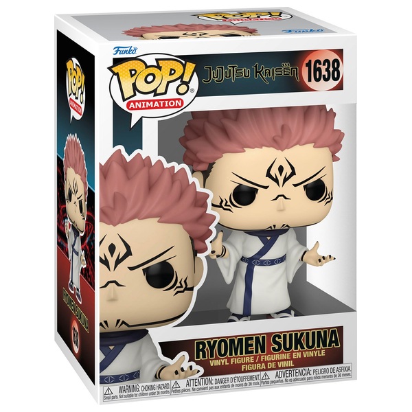 POP! Vinyl 1638: Jujutsu Kaisen Ryomen Sukuna | Smyths Toys UK