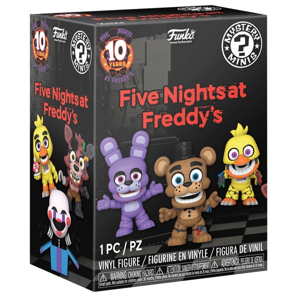 POP! Vinyl Mystery Minis Five Nights at Freddy's Assortment | Smyths ...