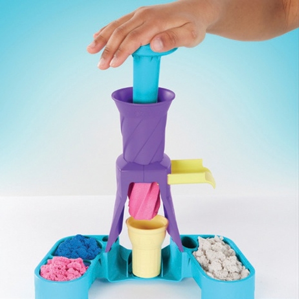 Kinetic Sand Soft Serve Station Set | Smyths Toys UK