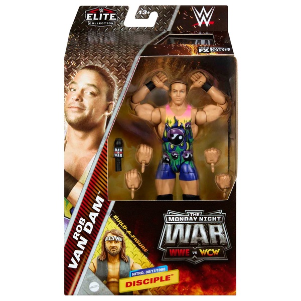 WWE Monday Night Wars Wave 3 Rob Van Dam Action Figure | Smyths Toys UK