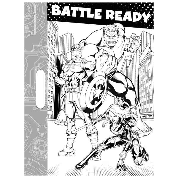 10 Avengers Giant Coloring Book: Unleash Your Creativity with 700+ Pages of Superheroes