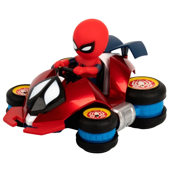 Remote Control Marvel Spider Man Stunt Car Smyths Toys Ireland