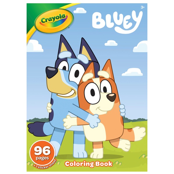 Bluey Colouring Book | Smyths Toys Ireland