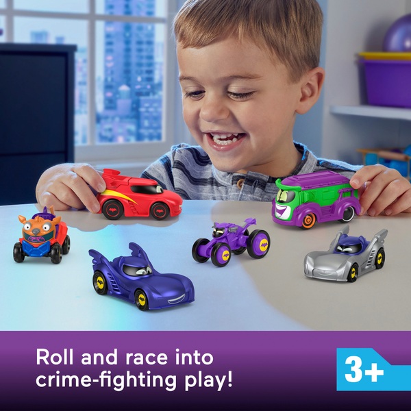 FisherPrice Batwheels DC 155 Diecast Metal Prank the Joker Van