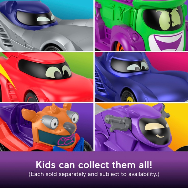 FisherPrice Batwheels DC 155 Diecast Metal Prank the Joker Van