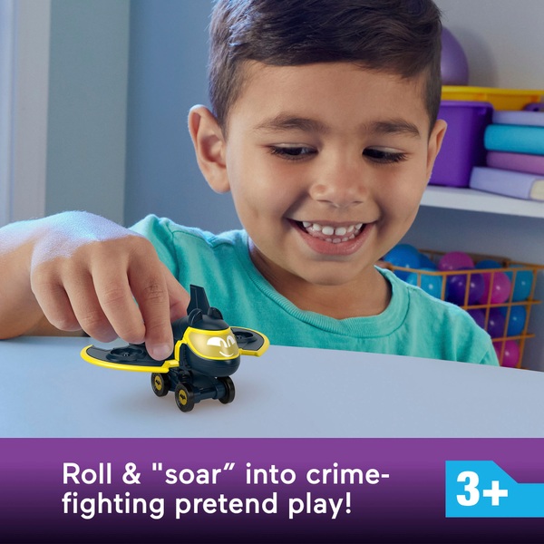 FisherPrice Batwheels DC 155 Diecast Metal Batwing Toy Plane Smyths