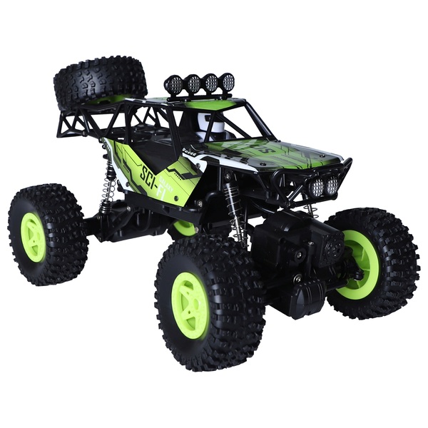 1 16 Radio Control 4x4 Climbing Truck in Green Smyths Toys UK