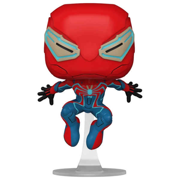 POP! Vinyl 974: Marvel Spider-Man 2 Peter Parker Velocity Suit | Smyths ...