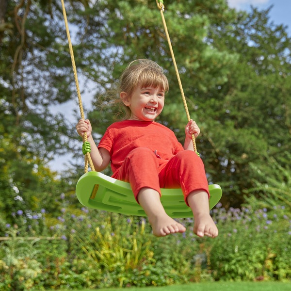 TP Wooden Swing Set with Glider Online Only | Smyths Toys UK