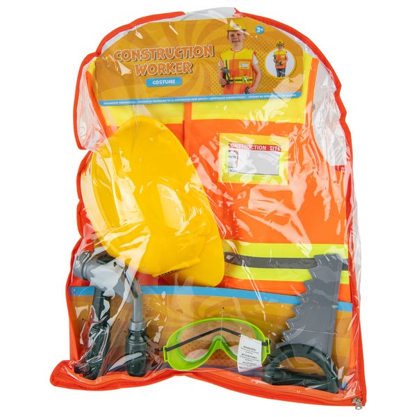 Construction Worker Dress Up Costume Set