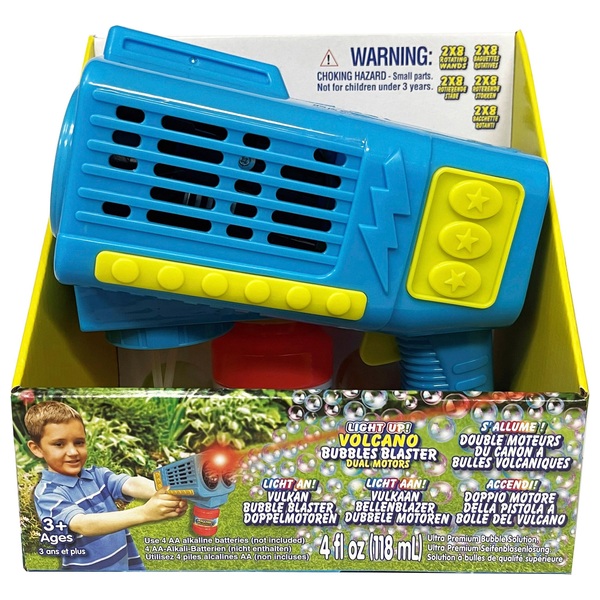 Bubble Blaster Dual Motor Light Up Volcano