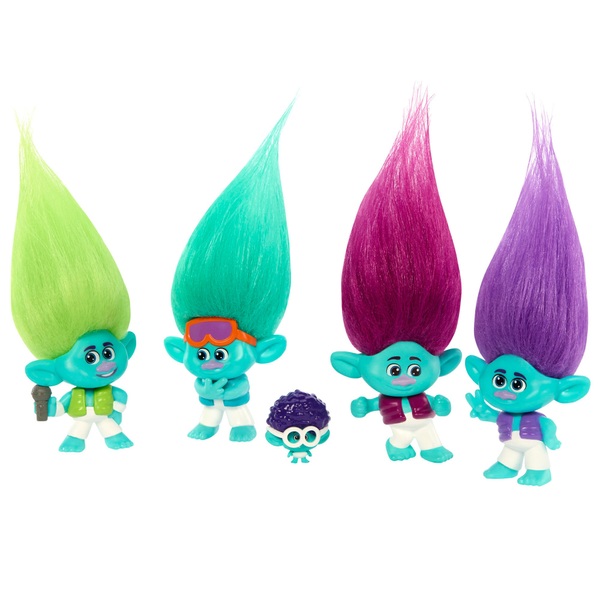 Trolls 3: Band Together BroZone On Tour Dolls Pack | Smyths Toys UK