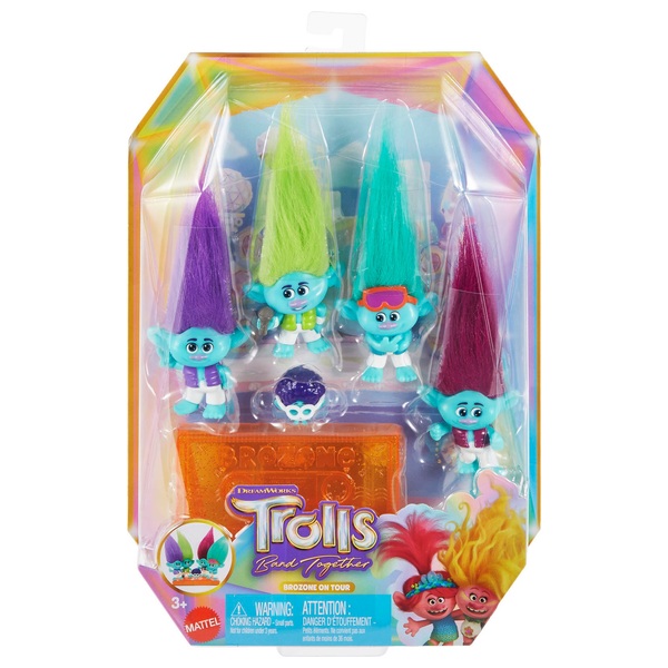 Trolls 3: Band Together BroZone On Tour Dolls Pack | Smyths Toys UK