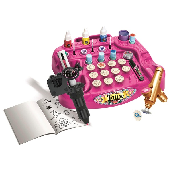 Clementoni Crazy Chic Tattoo Studio Smyths Toys Uk