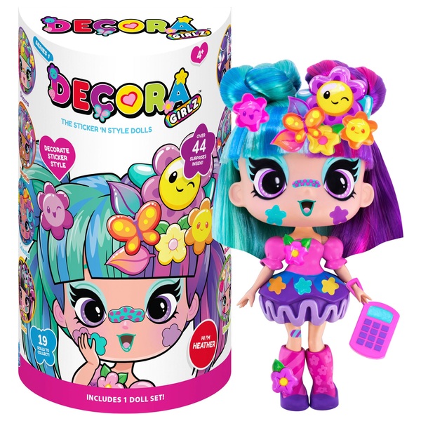 Decora Girlz 13cm Heather Fashion Doll | Smyths Toys UK