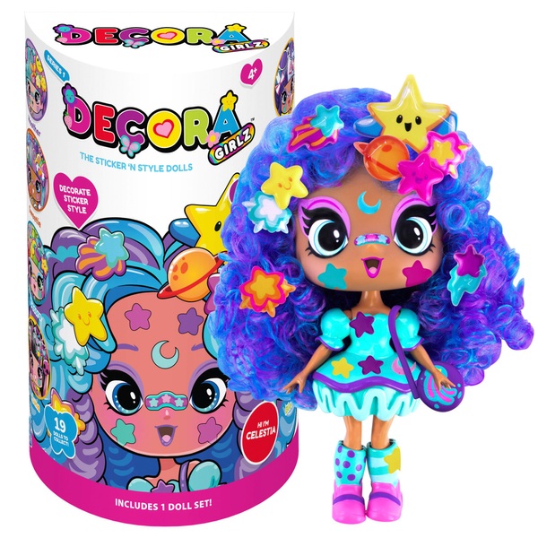 Decora Girlz 13cm Celestia Fashion Doll | Smyths Toys UK