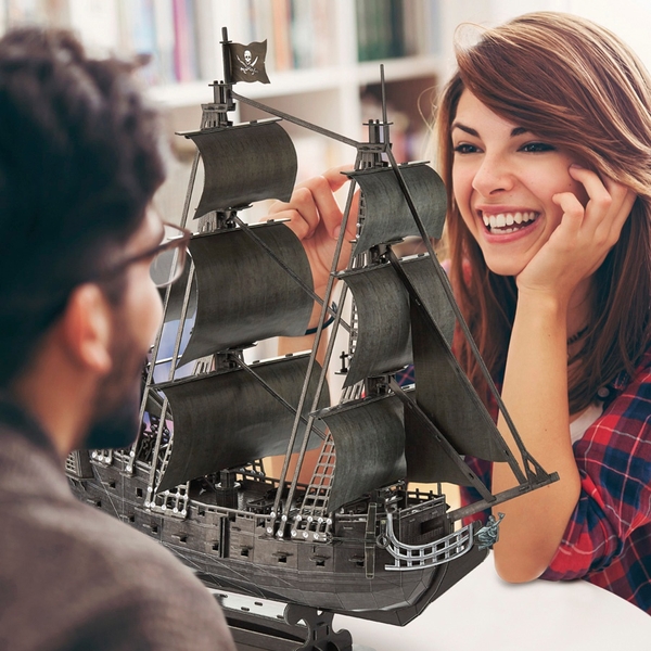 Queen Anne's Revenge 3D Puzzle with Lights | Smyths Toys UK