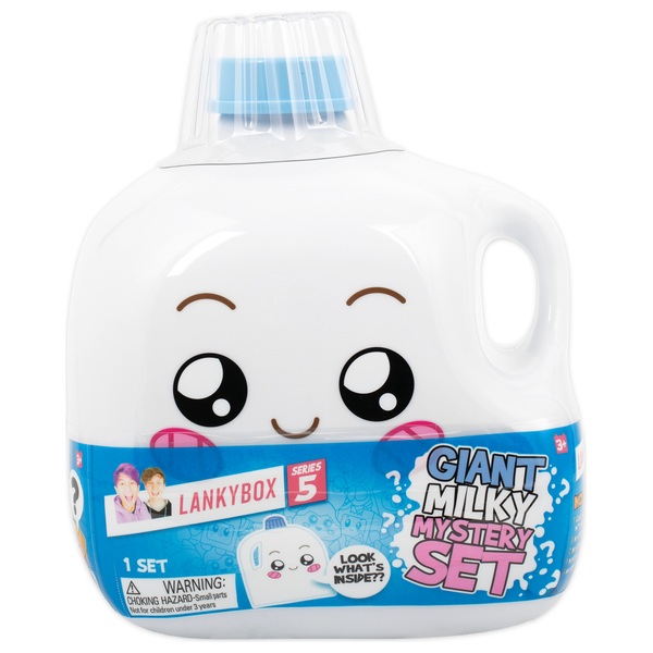 LankyBox Giant Milky Mystery Set – Used Action Figure (Plastic, White, 11 Inches) - Model 90011227