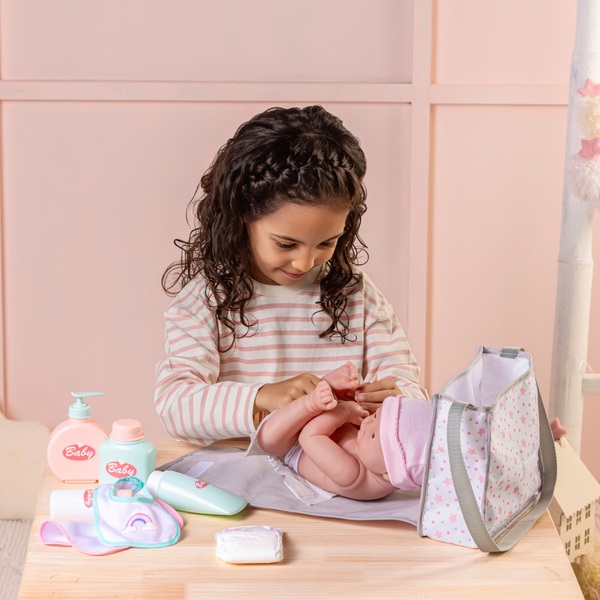 2in1 Doll Changing Bag and Mat with Accessories Smyths Toys UK
