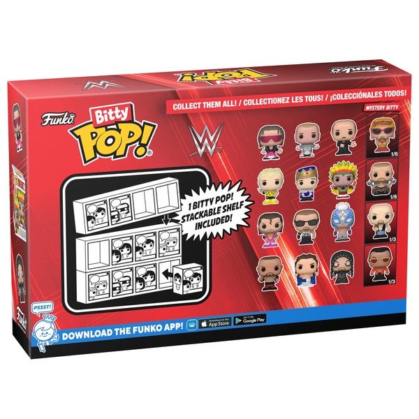 Funko Bitty POP Mystery 4 Pack WWE Undertaker Smyths Toys UK