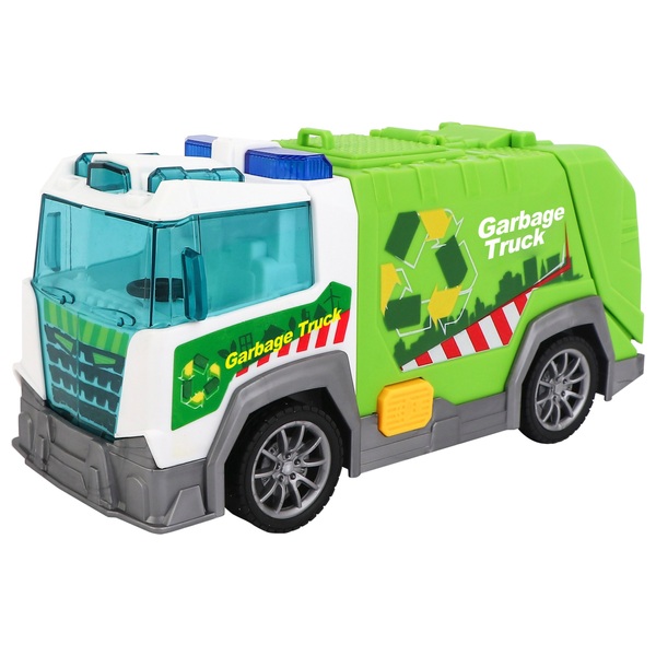 Super Wheelz Light & Sounds City Truck - Garbage Truck | Smyths Toys UK