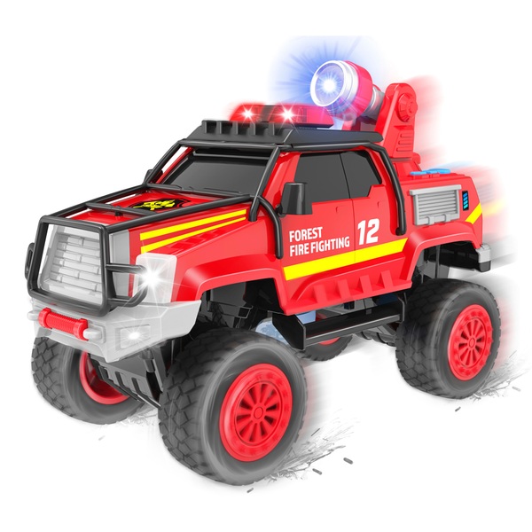 Super Wheelz Lights Sounds Hydro Fire Fighter Truck Smyths Toys UK