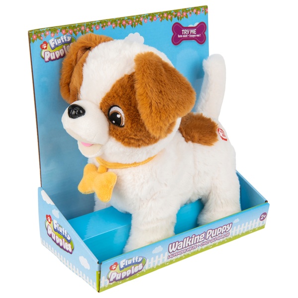 Fluffy Puppies Walking Dog Smyths Toys UK