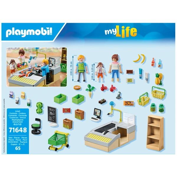 PLAYMOBIL Életem 71648 bio szupermarket – 5. kép