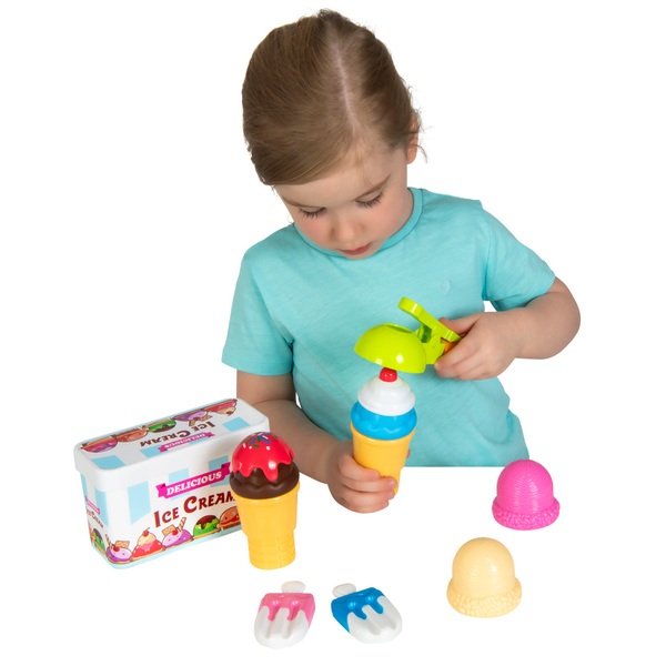 Kitchen Corner Scoop Play Ice Cream Set Smyths Toys UK