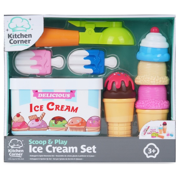 Kitchen Corner Scoop Play Ice Cream Set