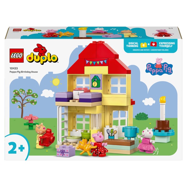 LEGO DUPLO 10433 Peppa Pig Birthday House Playset