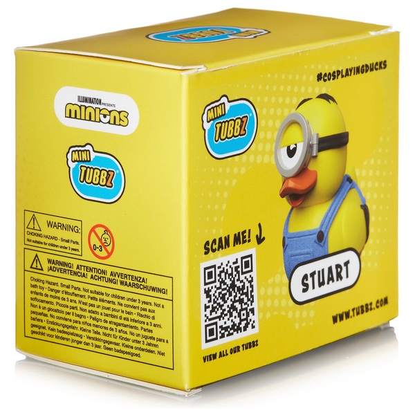 Mini Tubbz Minions Stuart Figure | Smyths Toys UK