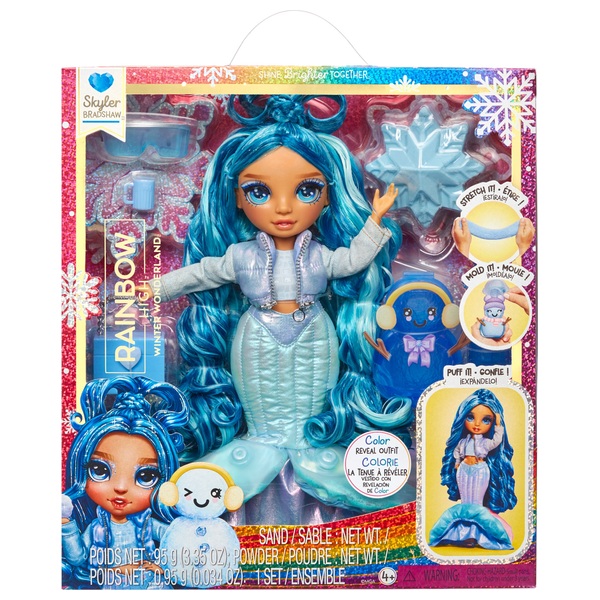 Rainbow High Doll Winter Wonderland Skyler Bradshaw | Smyths Toys UK